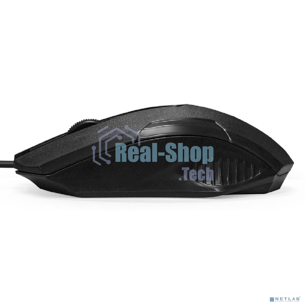 Мышь проводная ExeGate SH-9025L OEM черный, 1000 dpi, USB, кнопки - 3