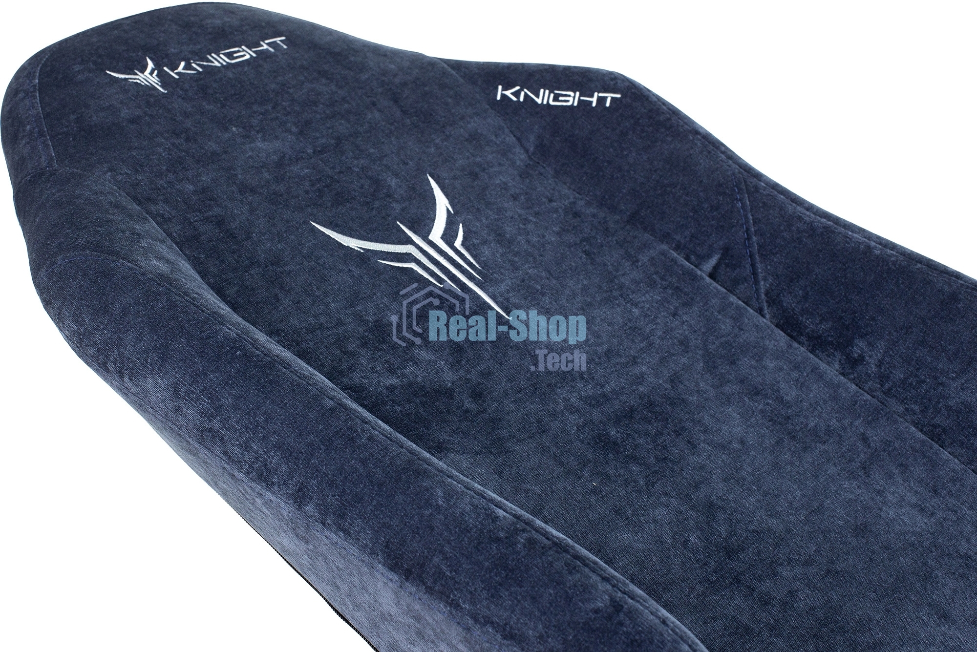 Кресло Knight N1 Fabric синий, ткань, 120 кг, механизм качания