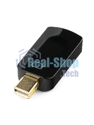 Переходник miniDisplayPort - HDMI, Cablexpert A-mDPM-HDMIF-01, 20M/19F, черный, пакет