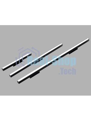 Трековый линейный светильник Ambrella light GL4475 BK черный IP20 30W 3CCT 3000-6000K SMART 48V 120° 904*22*45