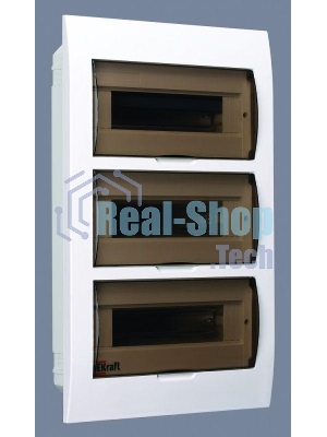 Корпус пластиковый встраиваемый 36мод. ЩРВ-П-36 50х36х10 IP41 SchE 31007DEK