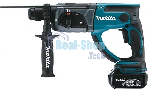 Перфоратор Makita DHR202RFE, SDS-plus, 21В, 2,8 Дж, от аккумулятора