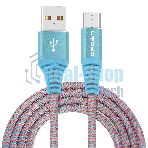 Кабель Crown USB - microUSB CMCU-3102M blue
