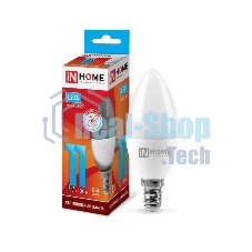 Лампа светодиодная LED-СВЕЧА-VC 11Вт свеча 4000К нейтр. белый E14 1050лм 230В IN HOME 4690612020471
