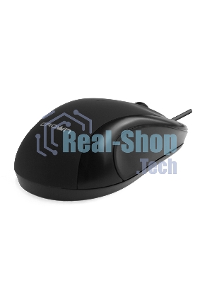 Мышь проводная Crown CMM-31 черный, 1000 dpi, USB, кнопки - 3