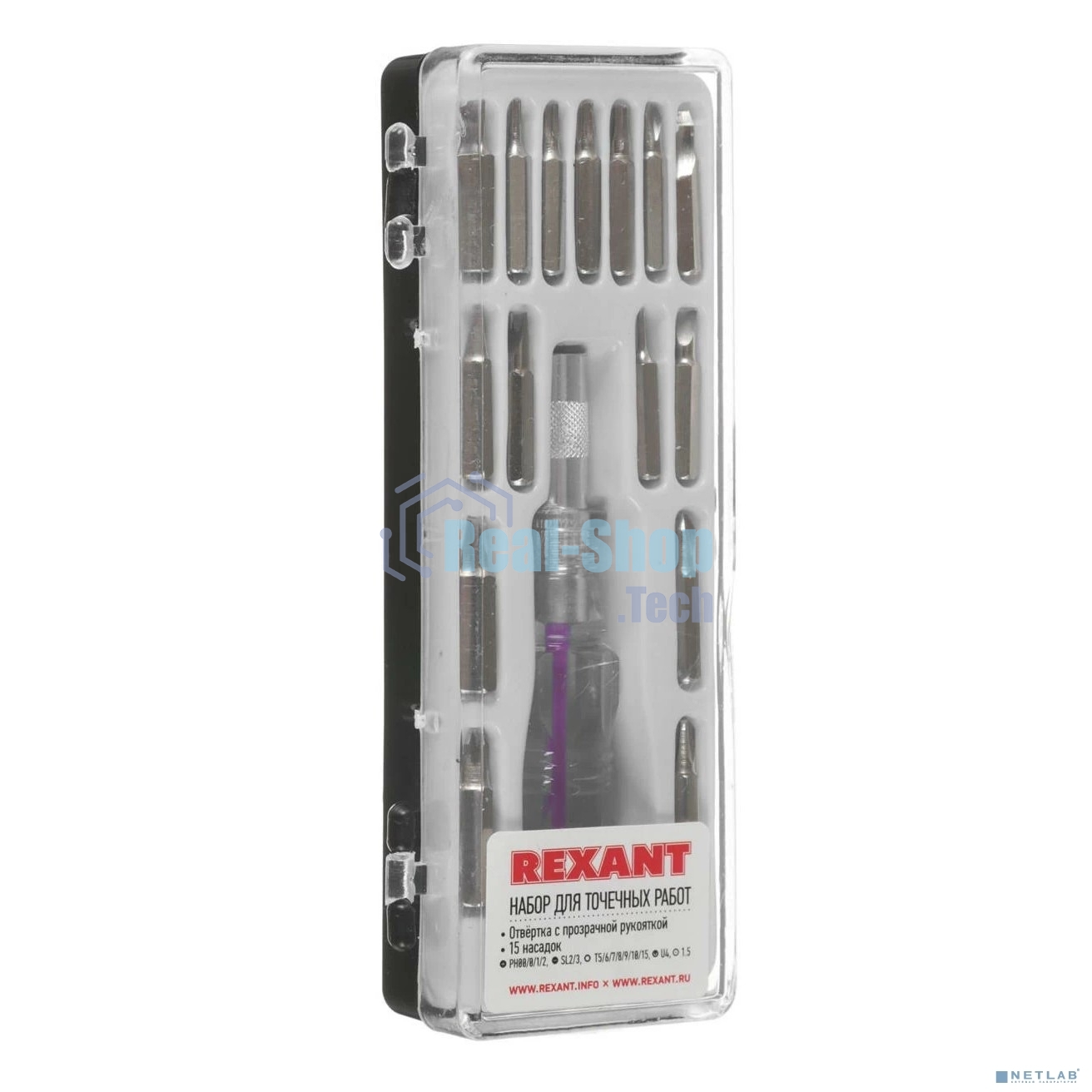 Набор отверток для точечных работ 16 предметов Rexant