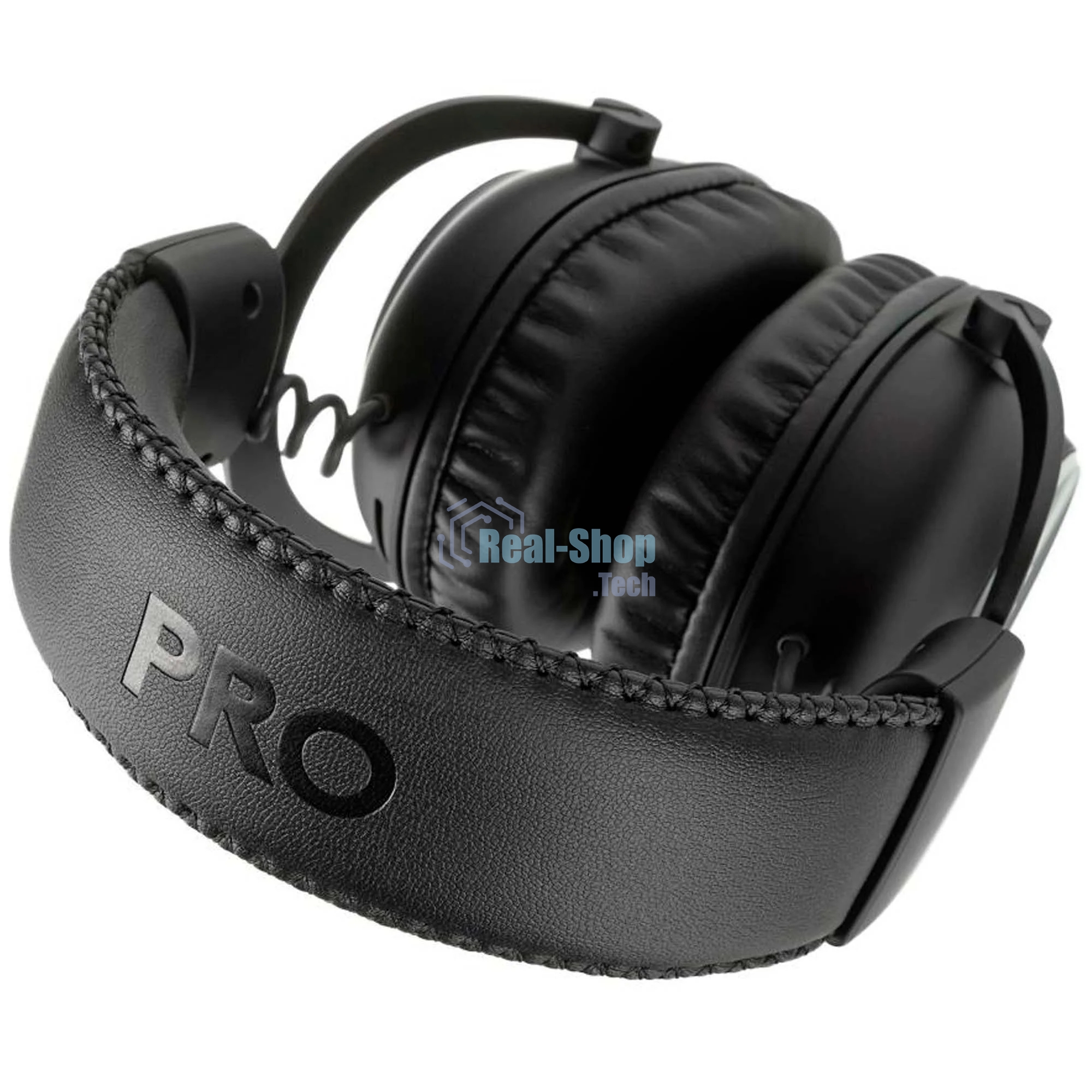 Гарнитура Logitech G PRO X чёрный, беспроводная, USB, подвижный микрофон, отсоединяемый кабель 2 м