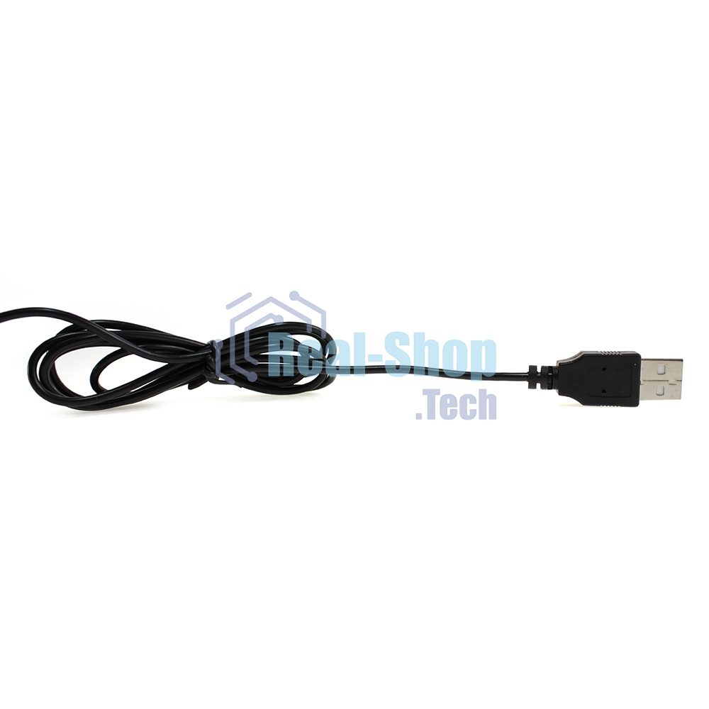 Мышь проводная Crown CMM-31 черный, 1000 dpi, USB, кнопки - 3