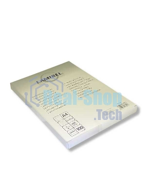 Пленка для ламинирования Lamirel 100мкм A4 (100 шт) глянцевая (LA-78658)
