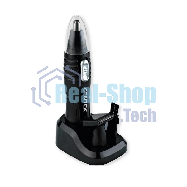Триммерный набор Centek CT-2179 (черный/серебр) ТРИММЕР 3 В1 + BARBER-СТАЙЛЕР ДЛЯ БОРОДЫ И УСОВ