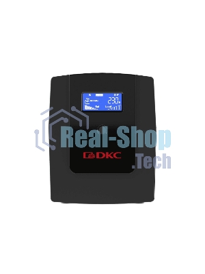 Источник бесперебойного питания DKC INFOLCD1500S / 1500 ВА / 900 Вт / 3 x IEC 320 C13 (компьютерный)