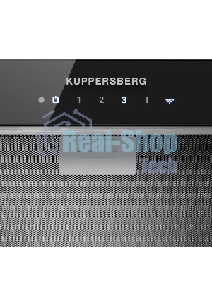Вытяжка встраиваемая Kuppersberg Innova V 60 черный, 53 см, 1300 м³/ч, 46 дБ