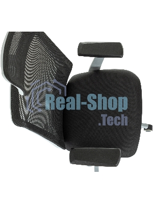 Кресло руководителя Бюрократ MC-G611NL-H черный Elastic-102 с подголов. крестов. 4-луч. пластик пластик серый