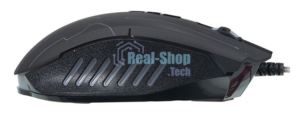 Мышь проводная A4Tech Bloody Q82 черный, 3200 dpi, USB, кнопки - 8