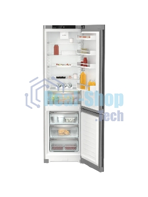 Холодильник Liebherr Pure CNsdc 5703-22 001 серебристый SmartSteel двухкамерный 266/94л морозилка снизу