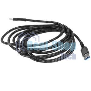 Кабель USB3.2 Gen2, AM->CM, 10Gbs, All Shell 3м VCOM CU401M-3M