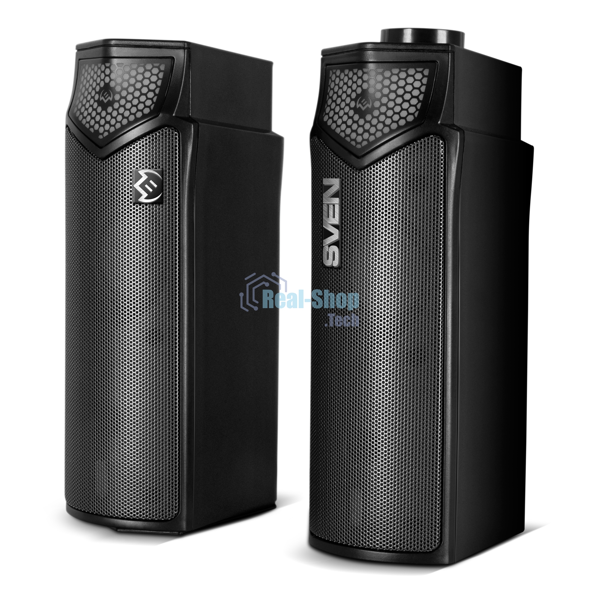 Саундбар мини SVEN SB-G1450, черный (10 Вт, питание USB, Bluetooth, подсветка)