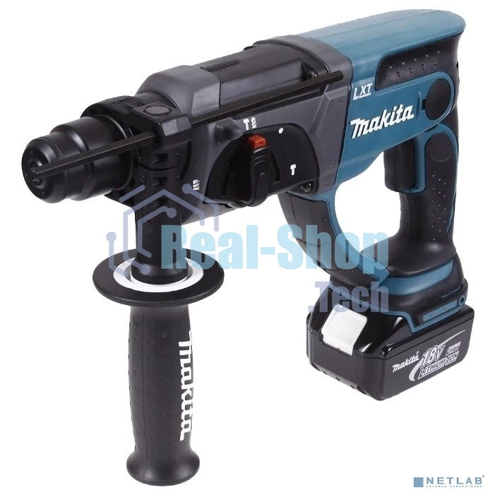 Перфоратор Makita DHR202RF, SDS-plus, 18 В, 1.9 Дж, от аккумулятора