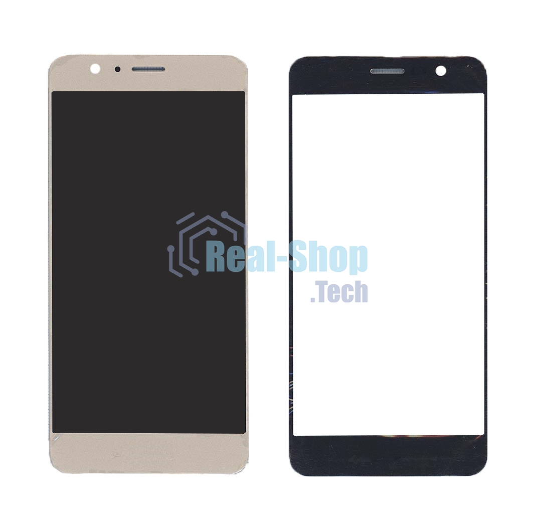 Защитное стекло для Huawei Honor 8 золотистый