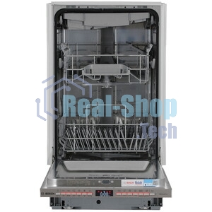 Встраиваемая посудомоечная машина Bosch SPV4EMX10E, серебристый, 44.8 см, 10 компл., 44 дБ, класс C