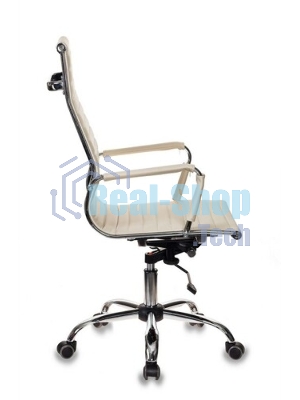 Кресло Бюрократ CH-883-LOW/IVORY слоновая кость, экокожа