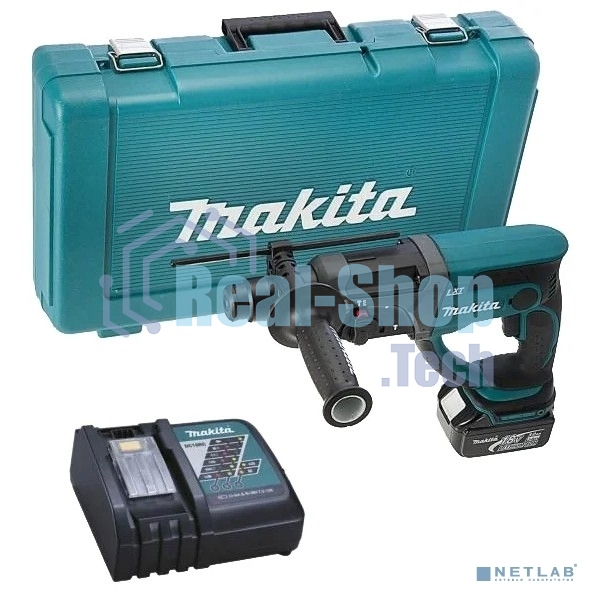 Перфоратор Makita DHR202RF, SDS-plus, 18 В, 1.9 Дж, от аккумулятора