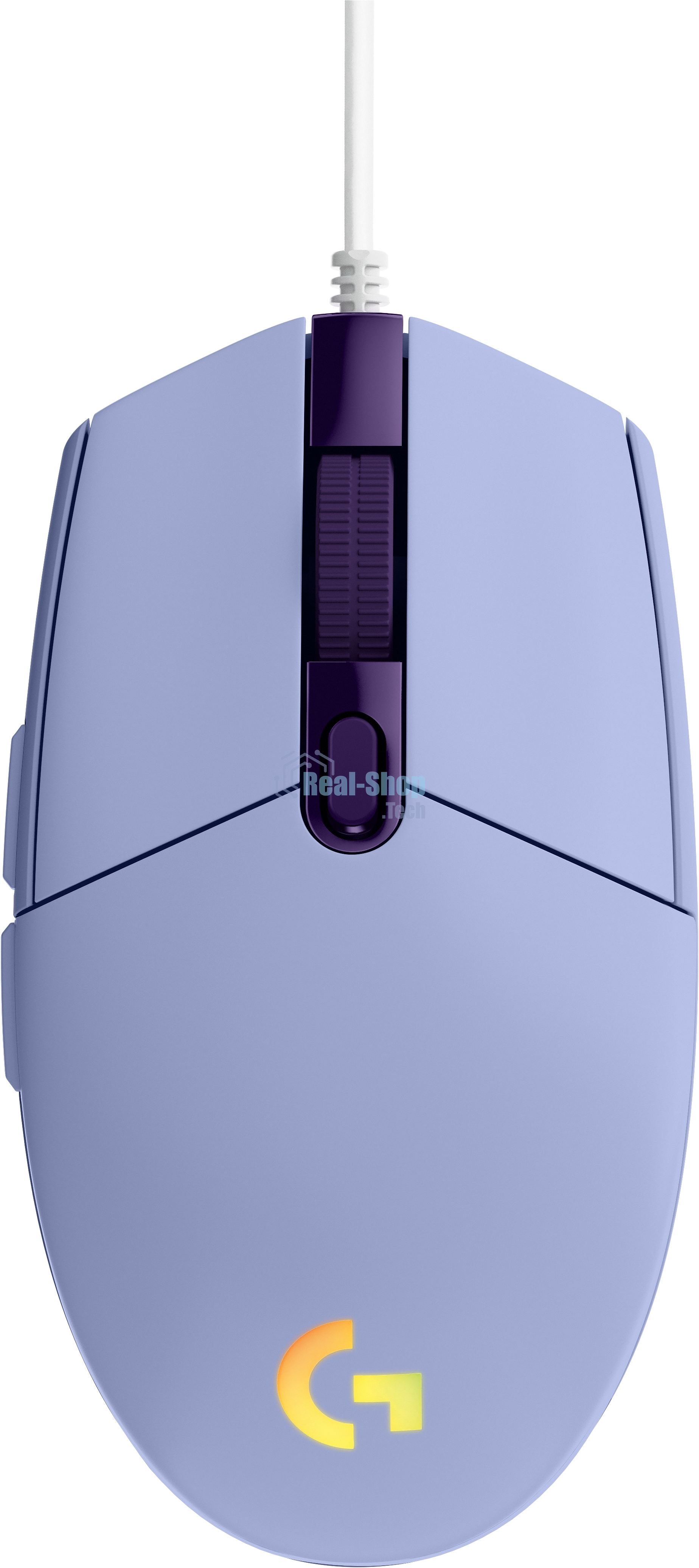 Мышь проводная Logitech G102 LIGHTSYNC фиолетовый, 8000 dpi, USB, кнопки - 6