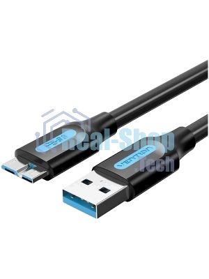 Кабель Vention USB 3.0 AM/micro B - 0.5м