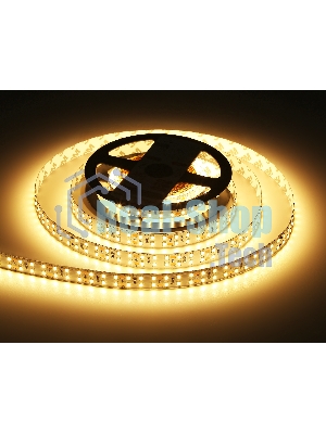 Светодиодная лента Ambrella light GS3601 2835 204Led/ 20W m/ 24V IP20 3000K/ 5000*14*1.2mm (2 конт.)