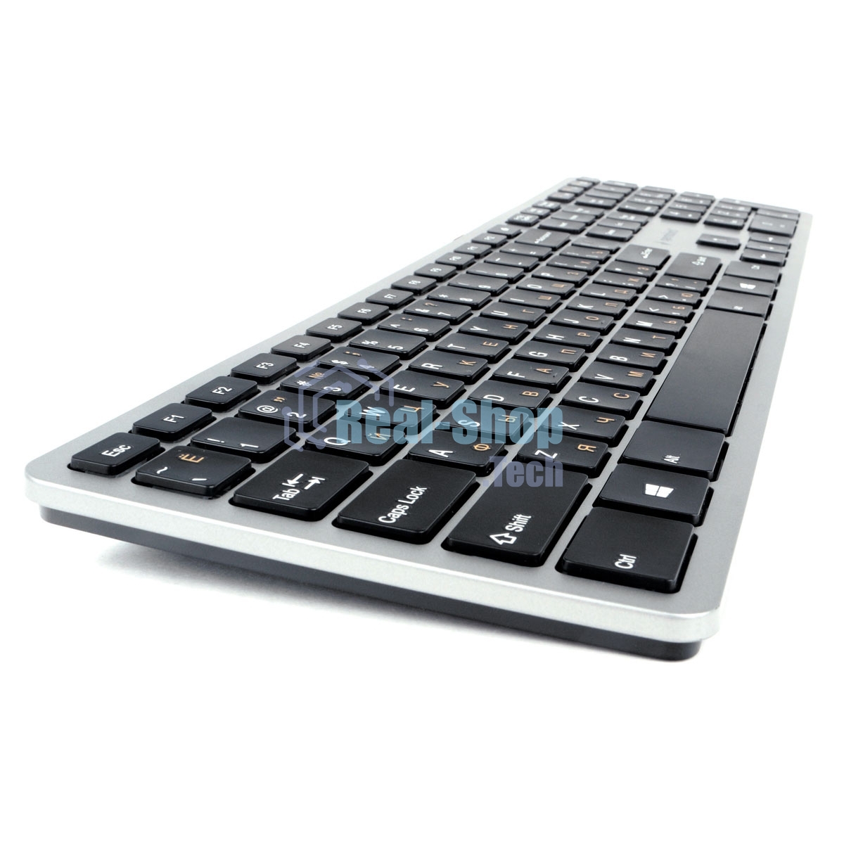 Клавиатура проводная Gembird KB-8420, USB, серый