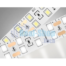 Светодиодная лента Ambrella light GS3602 2835 204Led/ 20W m/ 24V IP20 4500K/ 5000*14*1.2mm (2 конт.)