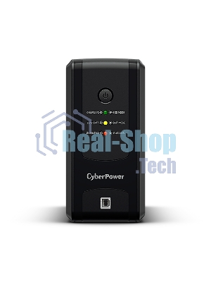Источник бесперебойного питания CyberPower UT650EIG/650 ВА/360 Вт/USB/RJ-11/RJ-45/4 x IEC 320 C13 (компьютерная)