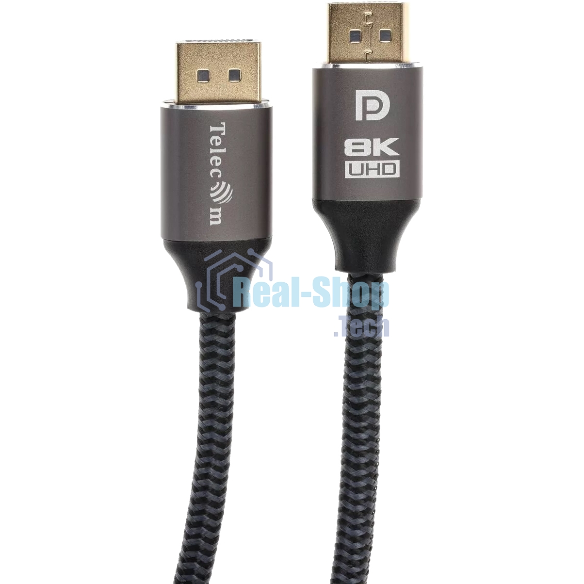 Кабель соединительный DP-DP 1.4V 8K@60Hz 1м, Telecom Pro TCG750-1M