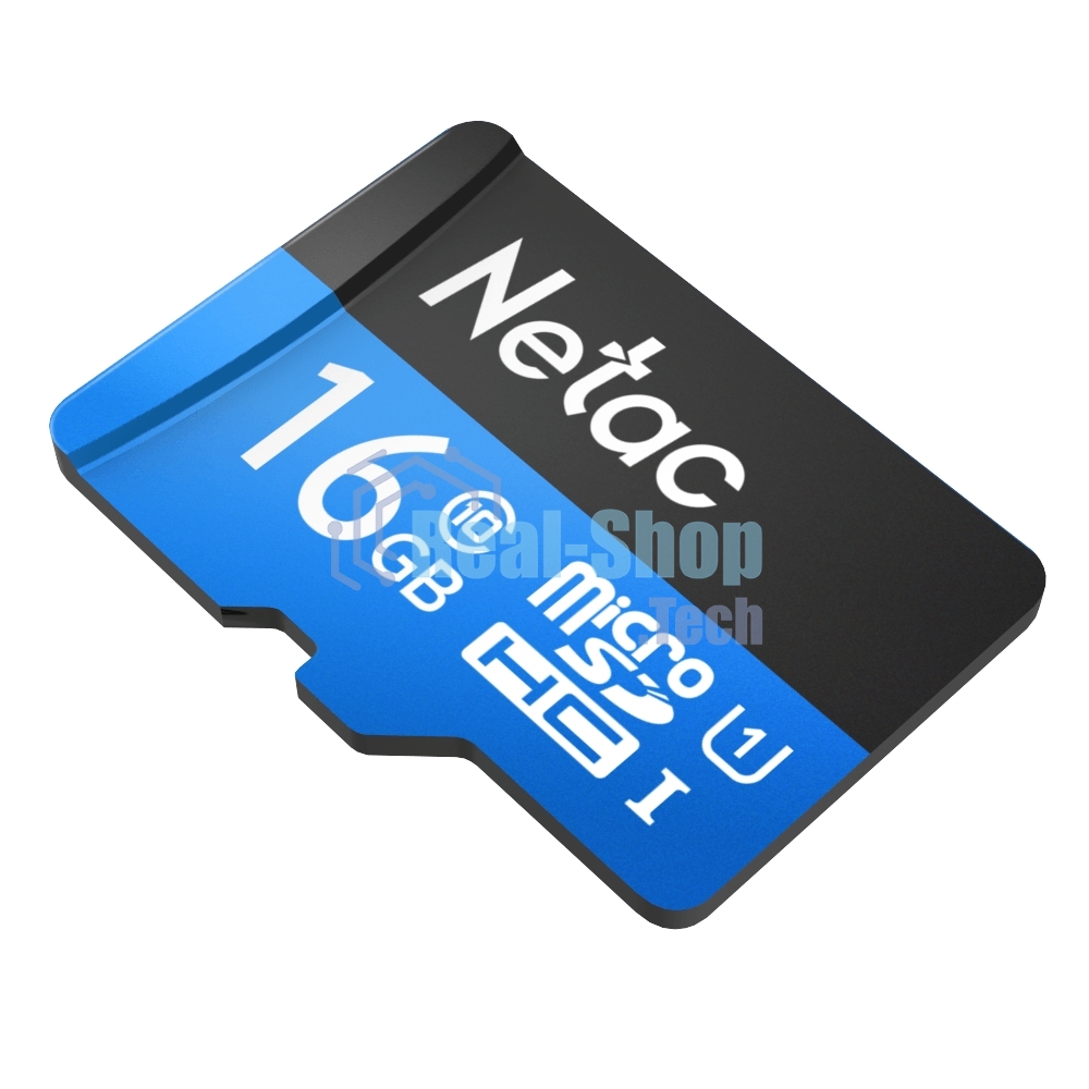 Флеш карта microSDHC 16Gb Netac P500 NT02P500STN-016G-S (без SD адаптера) 80Mb/s