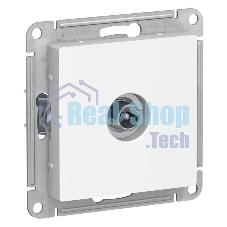 Механизм розетки TV AtlasDesign оконечный 1DB белый SchE ATN000191