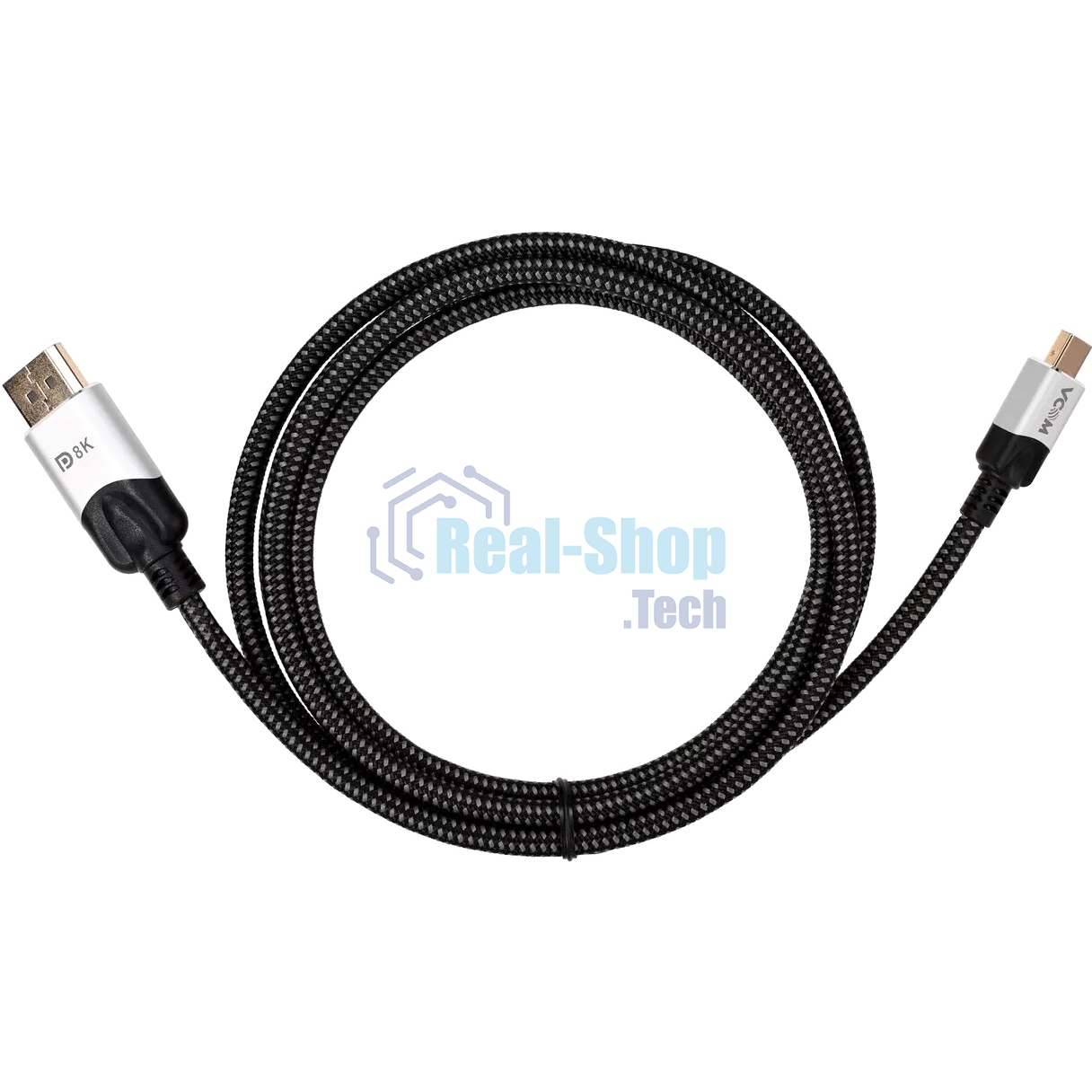 Кабель-переходник Mini DisplayPort M -> Display Port M 1.4V 1,8 м VCOM CG685-1.8M