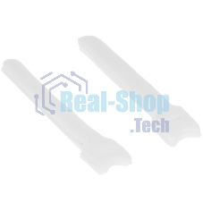 Хомуты-липучки Cablexpert на основе ленты Velcro VT-125x11WT 125 x 11 мм, белые (12 шт.)