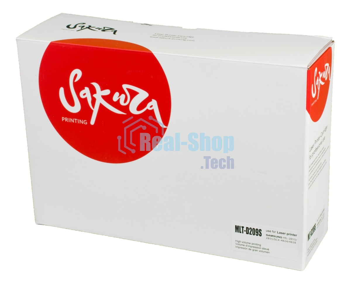 Картридж лазерный Sakura MLTD209S для Samsung ML-2855/ SCX-4824/ SCX-4828, черный, 2000 к.