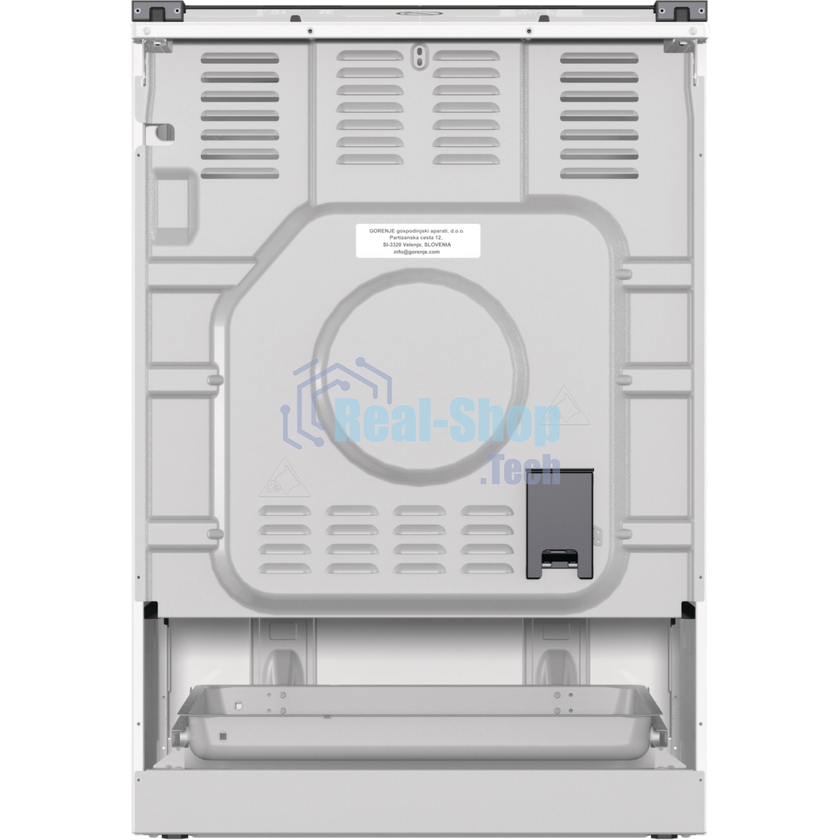 Плита комбинированная Gorenje GK6A20WF белый, конфорок 4 газовых, духовка 65 л, 60 см x 85 см x 60 см