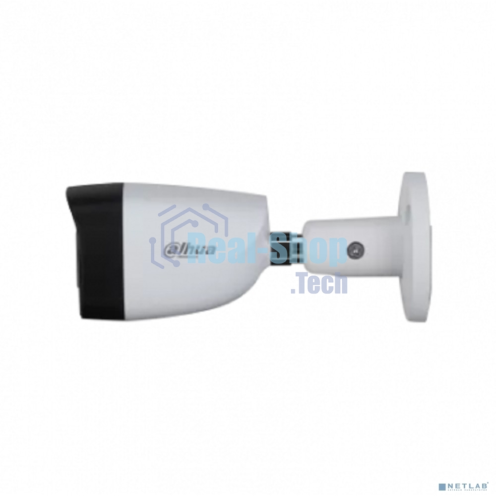 Камера видеонаблюдения аналоговая Dahua DH-HAC-HFW1200CMP-IL-A-0280B-S6 2.8-2.8мм HD-CVI HD-TVI цв. корп.:белый (DH-HAC-HFW1200CMP-IL-A-0280B)