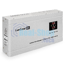 Стабилизатор напряжения ExeGate Master AV-5000 (5000ВА, 140-260В, цифр. индикация вход/вых. напряжения, 220В±8%, КПД 98%, 5 уровней защиты, задержка, метал.корпус, клем.колодка, RTL)