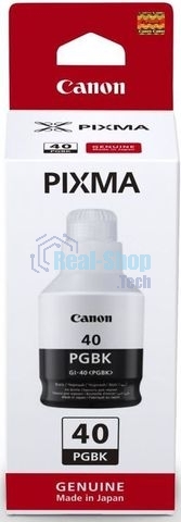 Контейнер с чернилами Canon GI-40 BK для GM2040/G5040/G6040. Черный. 6000 страниц.