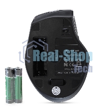 Мышь беспроводная Crown CMM-935W черный, 1600 dpi, радиоканал, USB, кнопки - 6