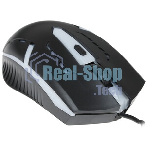 Мышь проводная Defender Hit MB-601 черный, 1200 dpi, USB, кнопки - 4