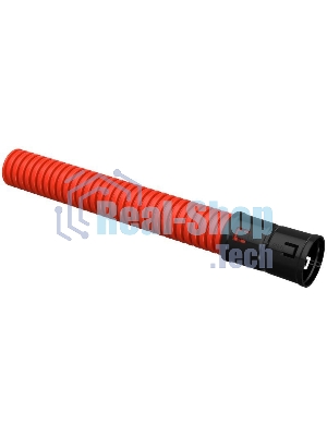 Труба гофрированная двустенная ПНД d40 мм с муфтой SN20 красн. (уп. 50 м) IEK CTG12-040-K04-050-R