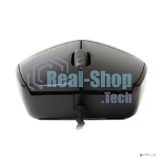 Мышь проводная Rapoo N100 черный, 1600 dpi, USB, кнопки - 3