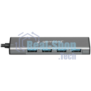 USB-концентратор Gembird UHB-U3P7-02, USB Type-C 3.1, 7хUSB, USB Type-C
