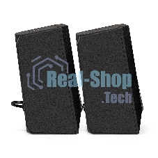 Акустическая система 2.0 ExeGate EX289688RUS Accord 240 (питание USB, 2х3Вт (6Вт RMS), 60-20000Гц, черный, RGb подсветка)