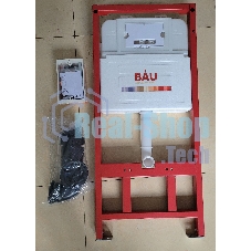 Инсталляция BAU PRO для подвесного унитаза, клавиша смыва BAU Dream для инсталляции, черный матовый