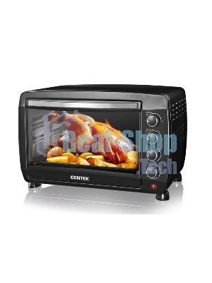 Мини-печь Centek CT-1532-46 Convection (черн) 46л 2000Вт, Конвекция, 4режима